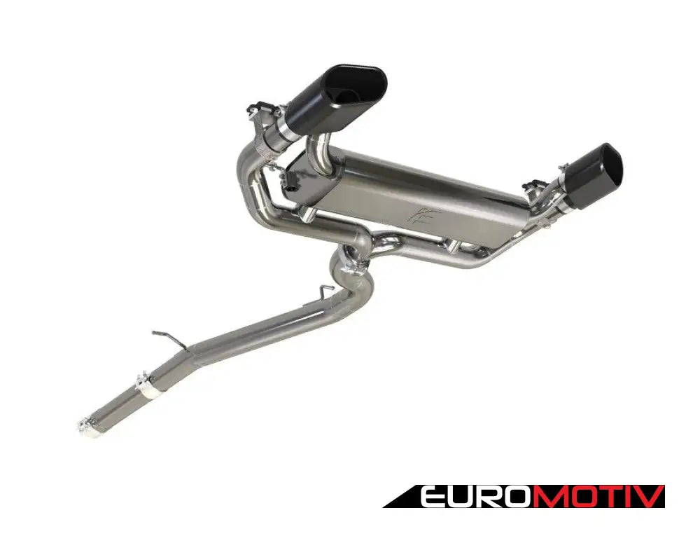 Rs3 Ultra-Performance Valved Catback Exhaust System - Satin Black Tips