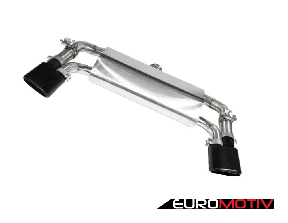 Rs3 Ultra-Performance Valved Catback Exhaust System - Satin Black Tips