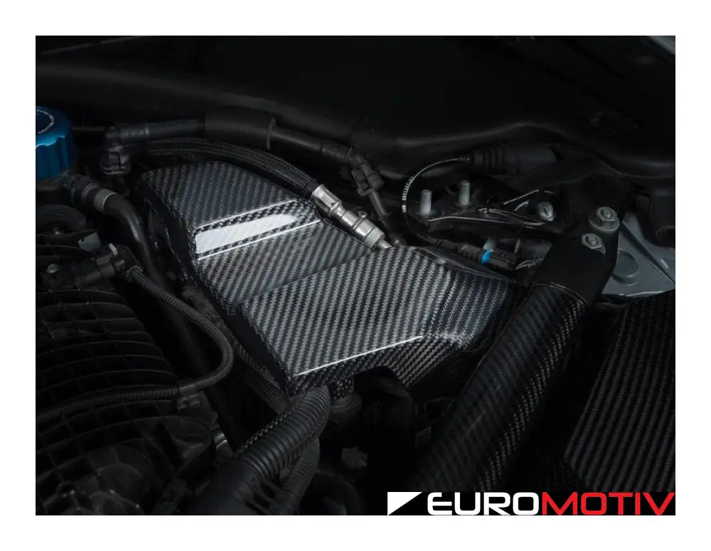 S58 Gloss Carbon Fiber Ecu Cover