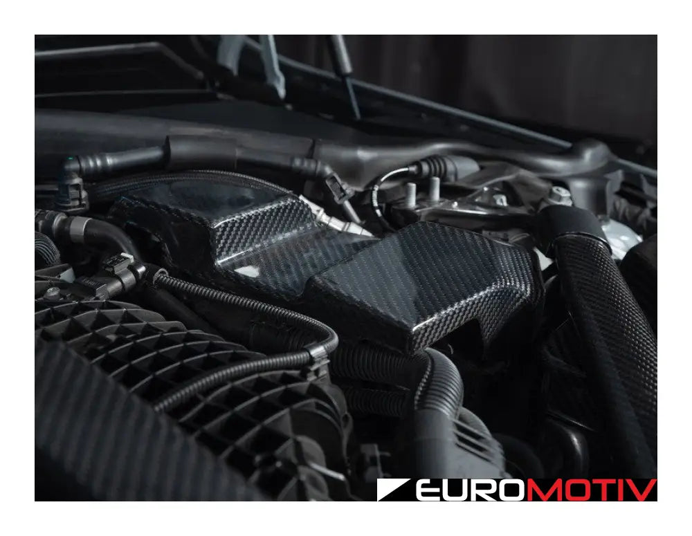 S58 Gloss Carbon Fiber Ecu Cover