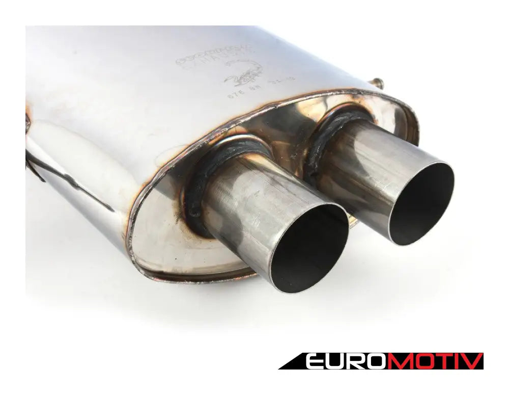 Scorpion Cat-Back Exhaust System 90Mm Daytona Black Ceramic Tailpipes - Non Resonated