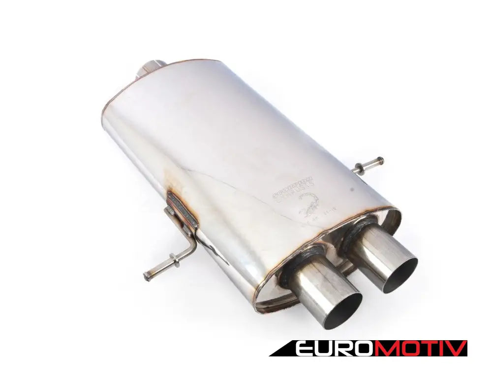 Scorpion Cat-Back Exhaust System 90Mm Daytona Black Ceramic Tailpipes - Non Resonated