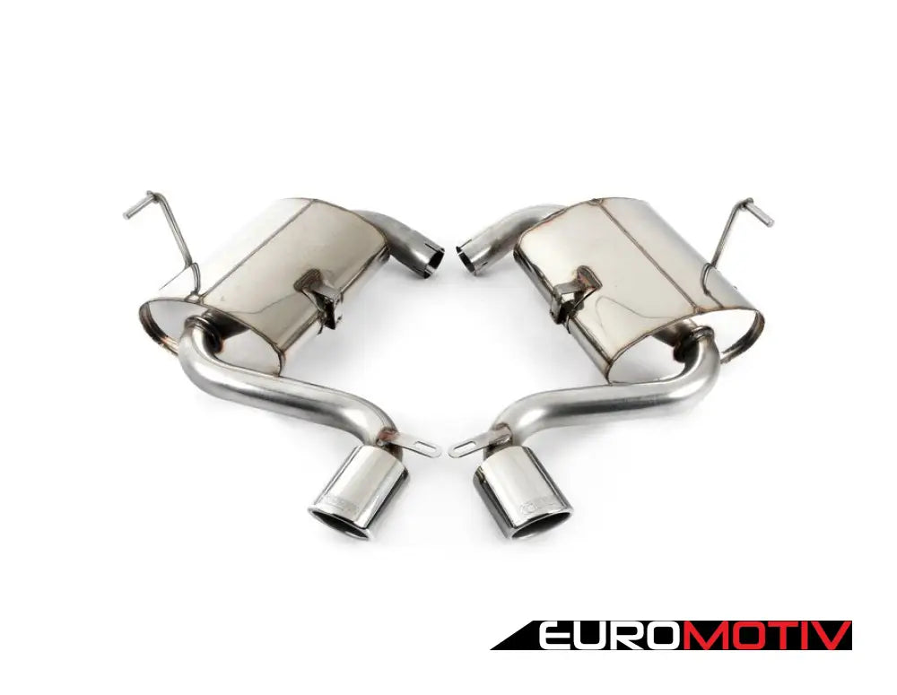 Scorpion Cat-Back Exhaust System - 90Mm X 76Mm Oval Tips Non Resonated