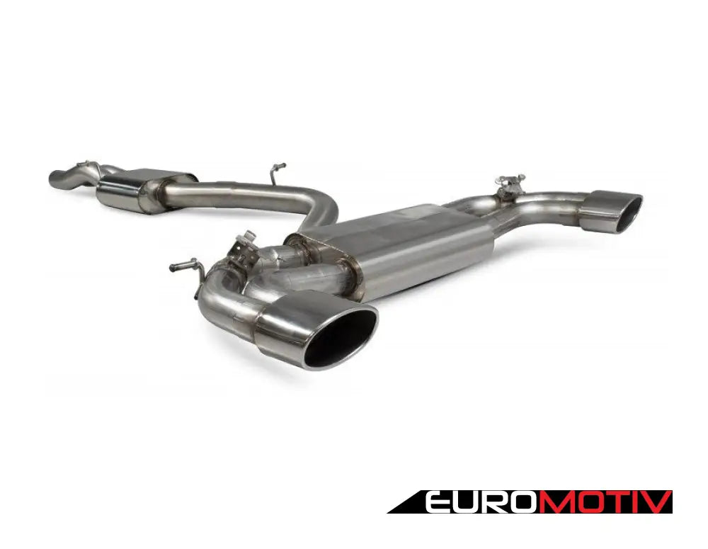 Scorpion Exhaust System - Resonated With Evo Tips