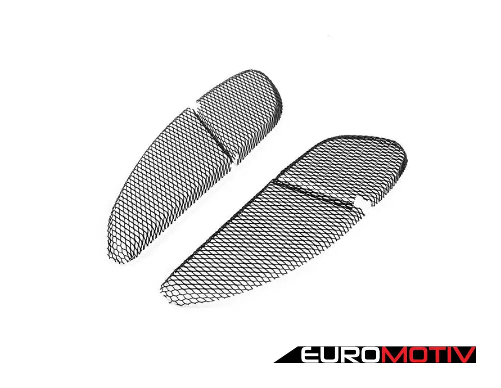 Side Intake Protection Screens - Black Pair