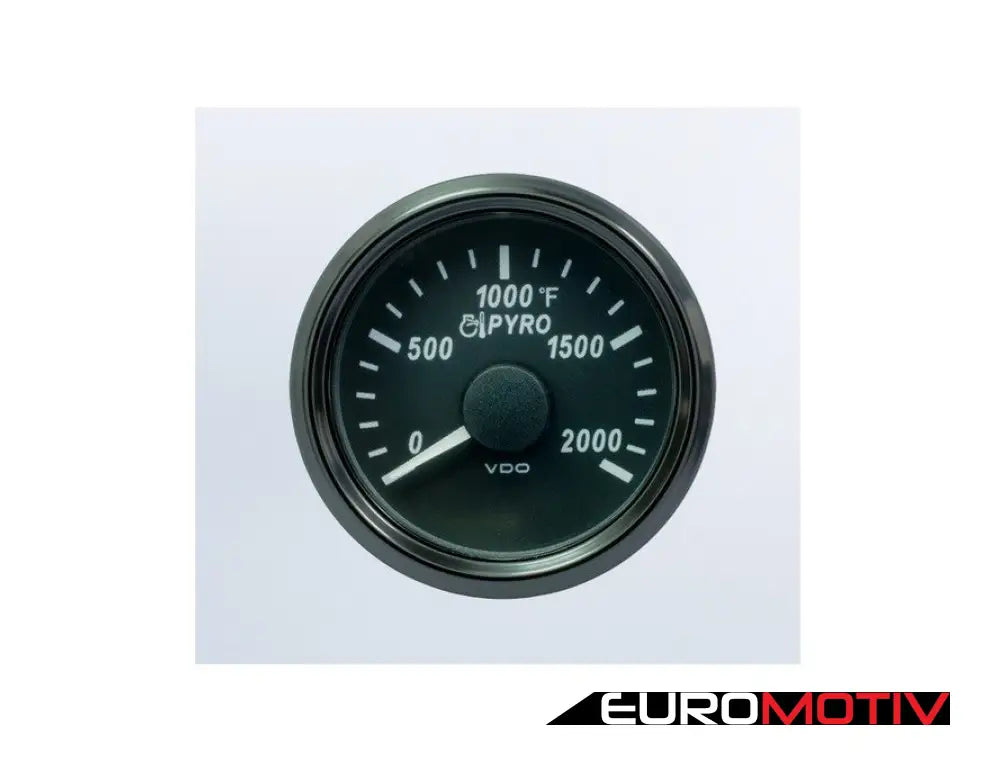 Singleviu 52Mm 2000F Exhaust Gas Temperature Gauge - Priced Each