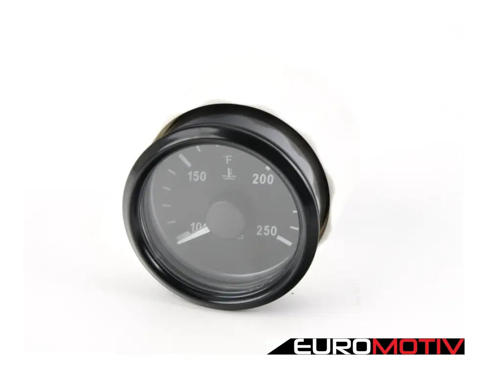 Singleviu 52Mm 250F Water Temperature Gauge. 450-30 Ohm Sender Required. Retail Pack With Harness -