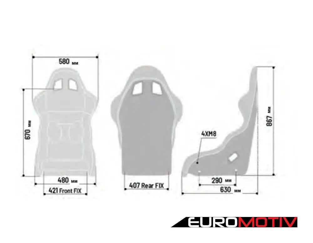 Sparco Pro 2000 Qrt Competition Racing Seat