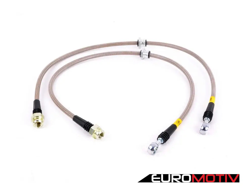 Stainless Steel Brake Lines - Front