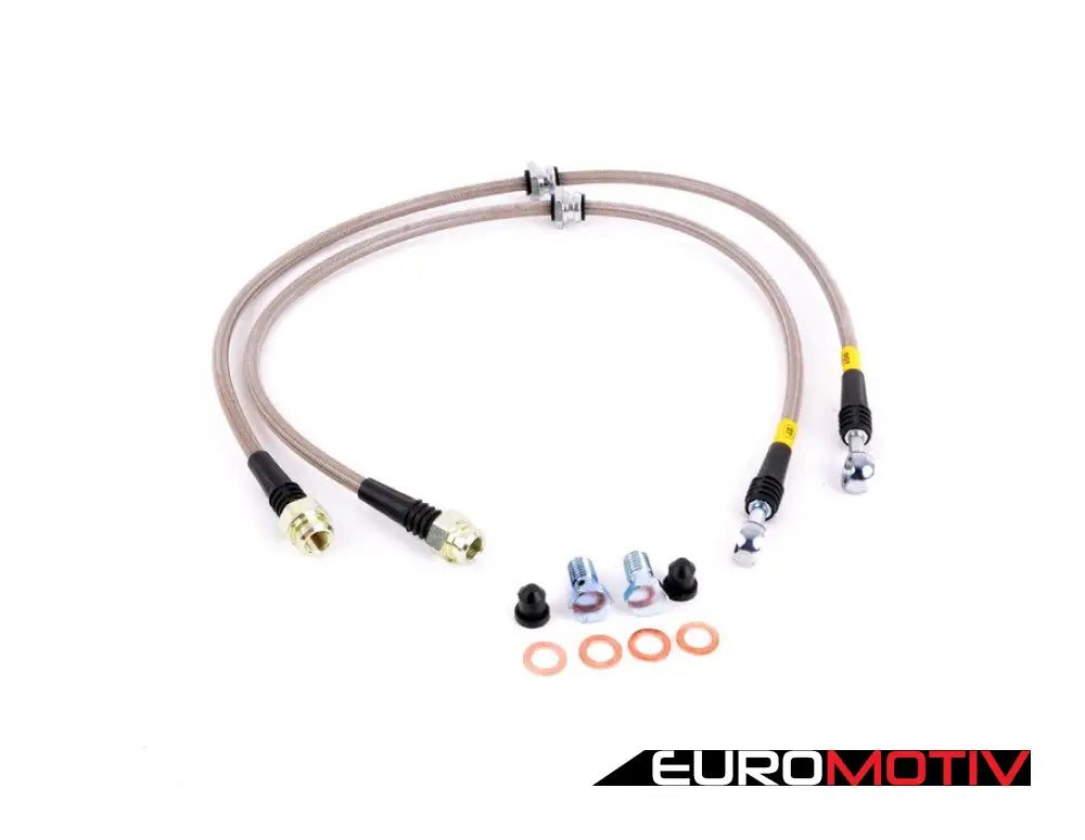 Stainless Steel Brake Lines - Front