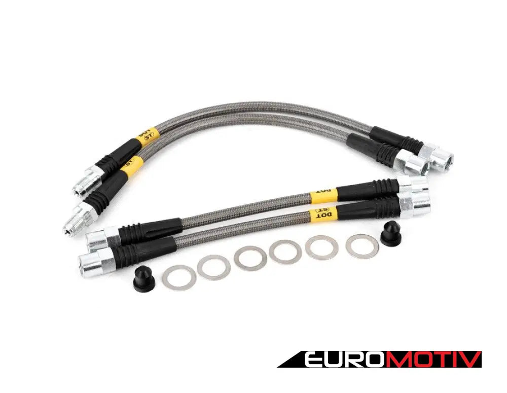 Stainless Steel Brake Lines - Rear