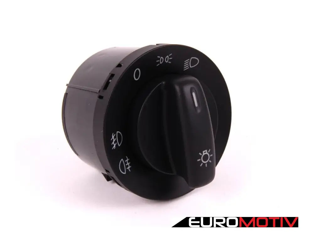 Standard European Headlight Switch - Black