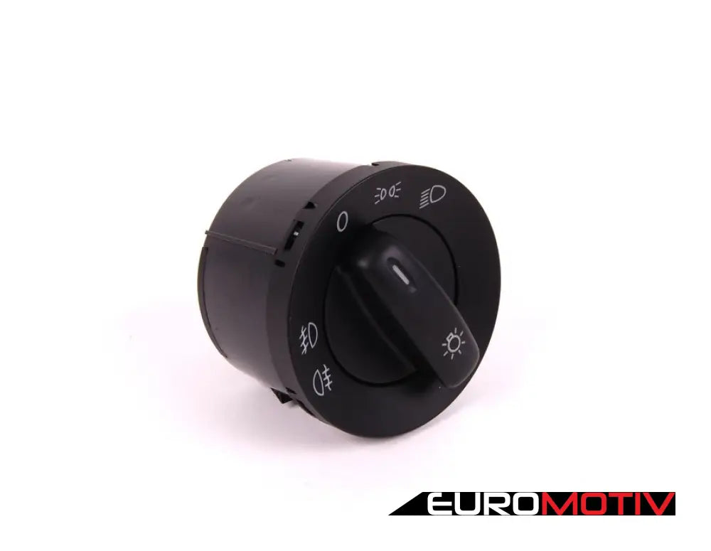 Standard European Headlight Switch - Black