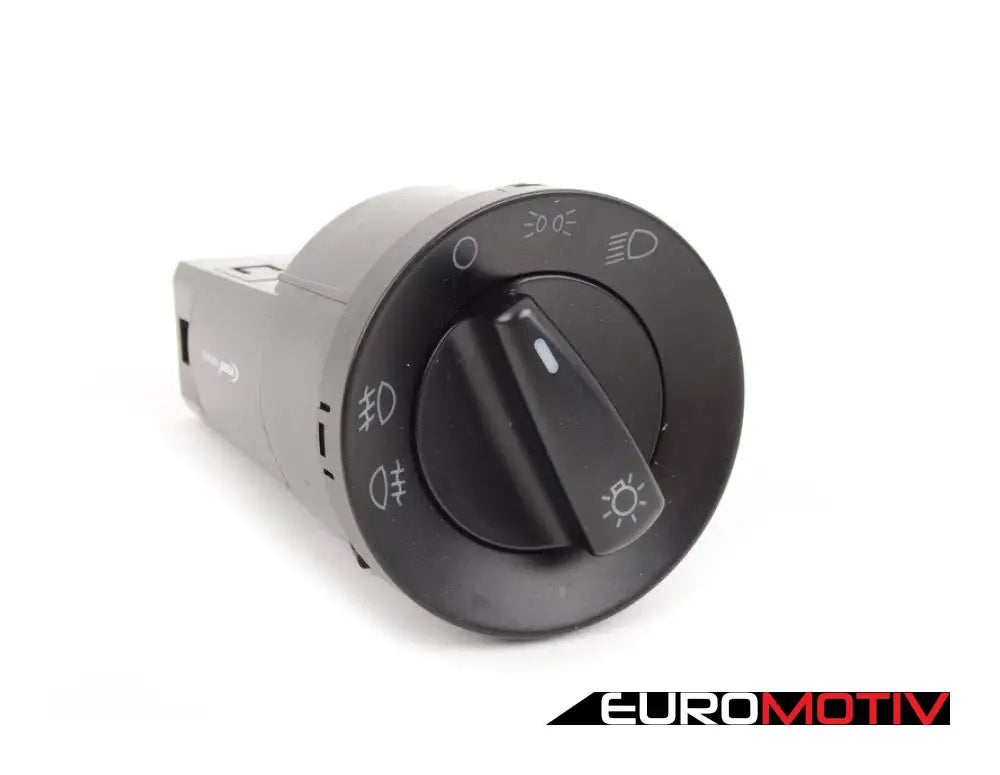 Standard European Headlight Switch - Black