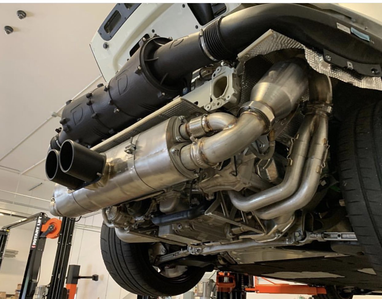 Street Header/Lifetime Muffler Power Package (2018-2019 991.2 GT3)