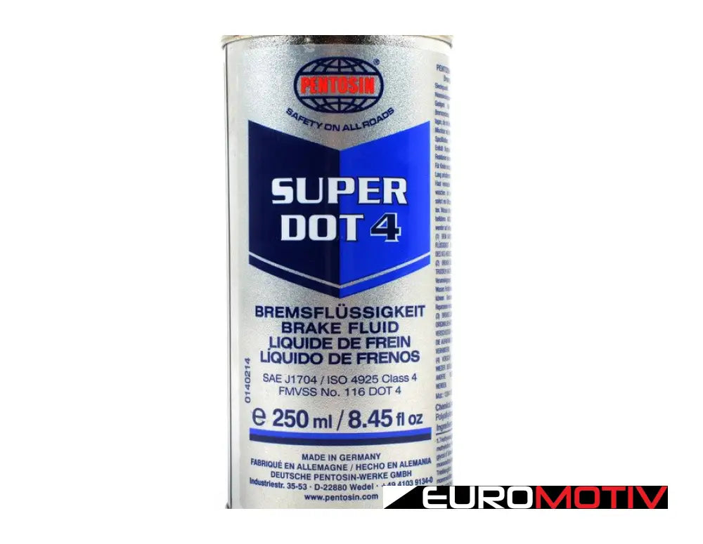 Super Dot4 Brake Fluid - 250Ml