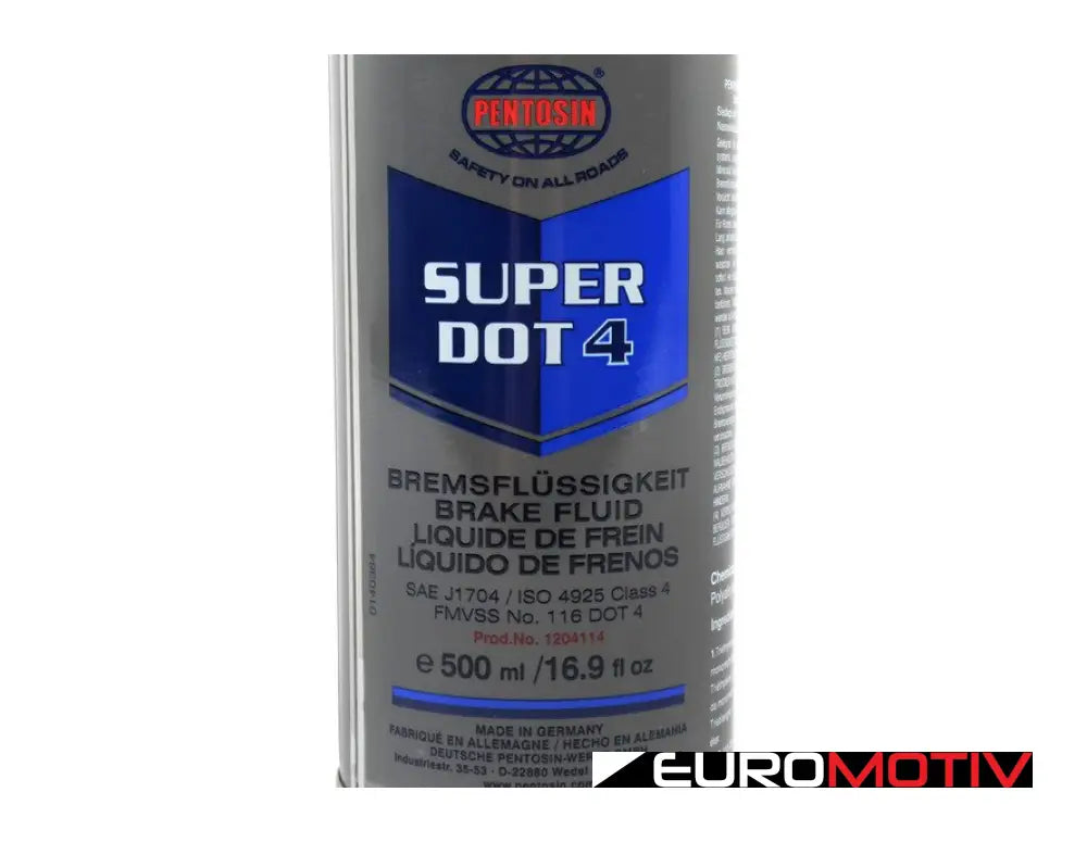 Super Dot4 Brake Fluid - 500Ml