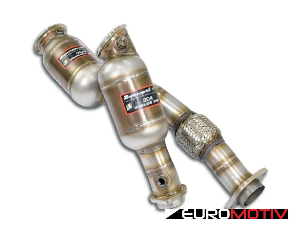 Supersprint Downpipes With Sport Catalytic Converters