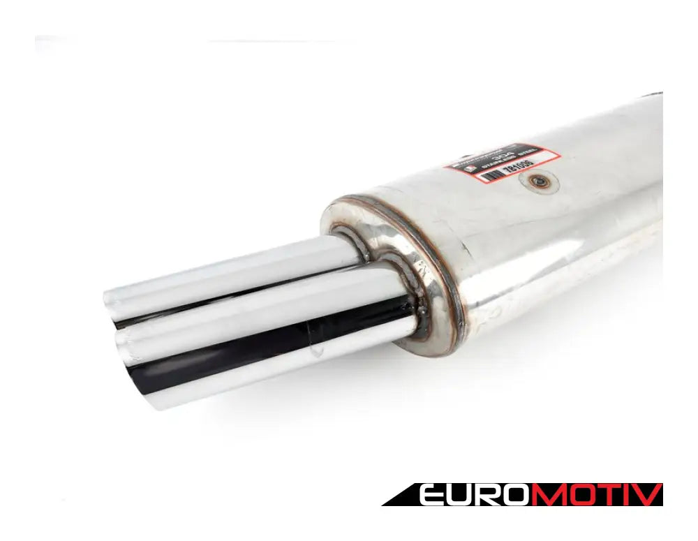 Supersprint Dual-Exit Race Muffler (4X80Mm)