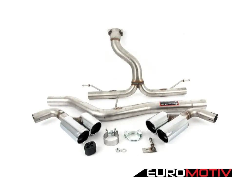 Supersprint Dual-Exit Race Muffler (4X80Mm)