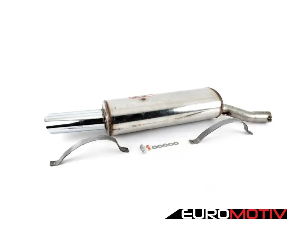 Supersprint Dual-Exit Race Muffler (4X80Mm)