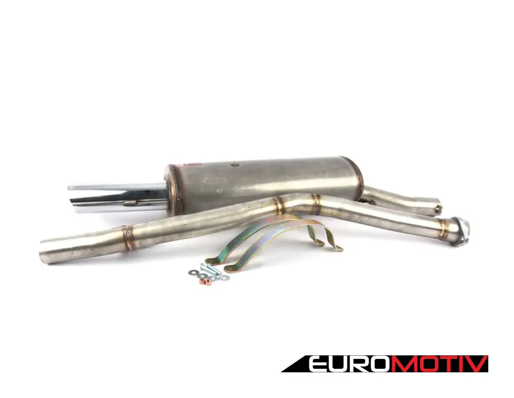 Supersprint Performance Muffler - Dual 76Mm Tips