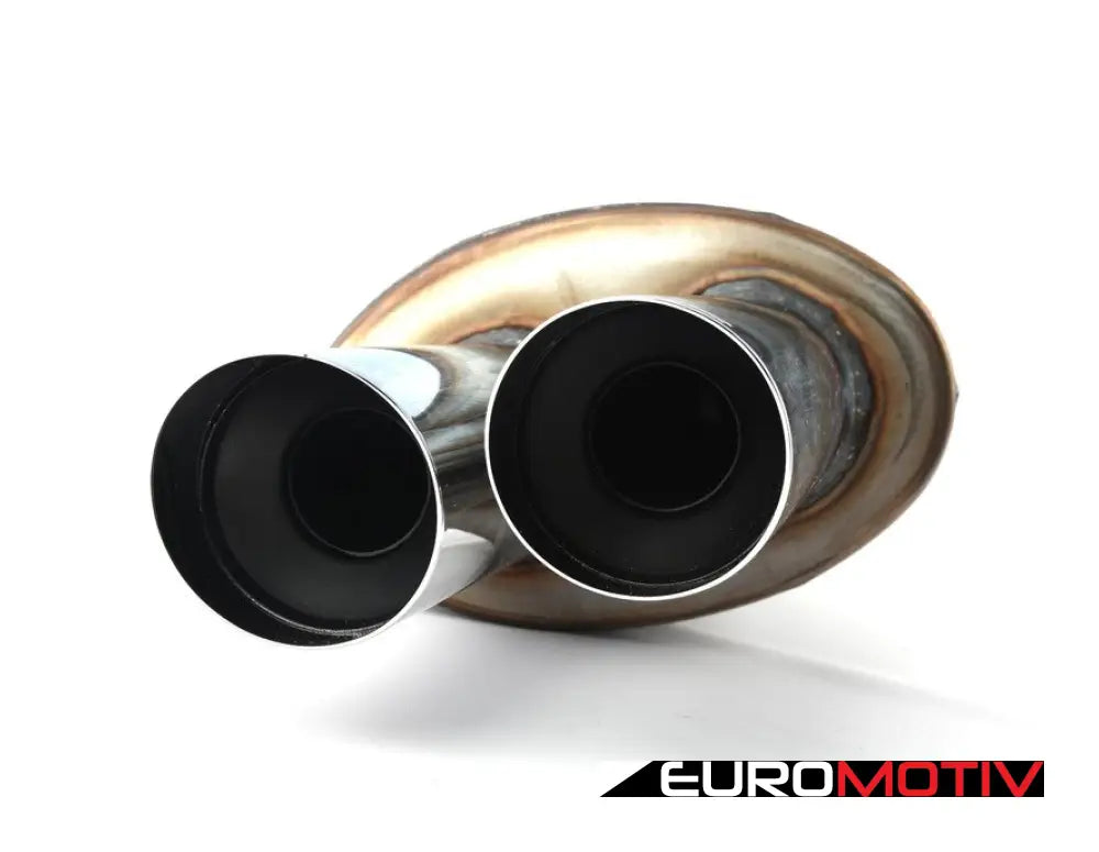 Supersprint Performance Muffler - Dual 76Mm Tips