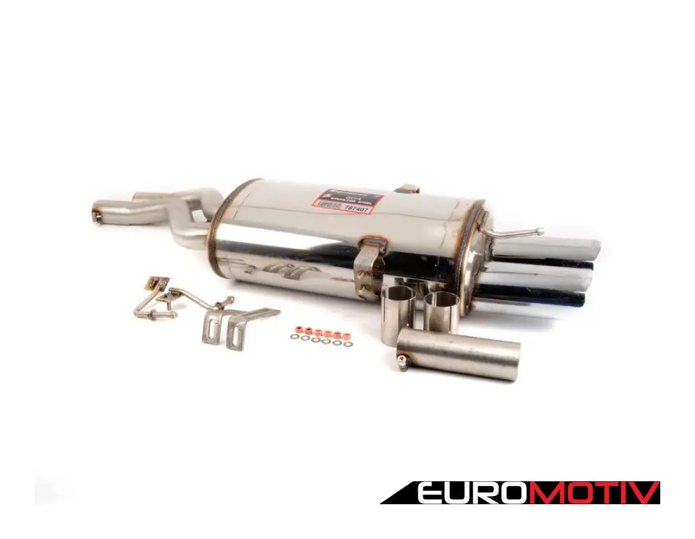 Supersprint Performance Muffler (Oval Tips)