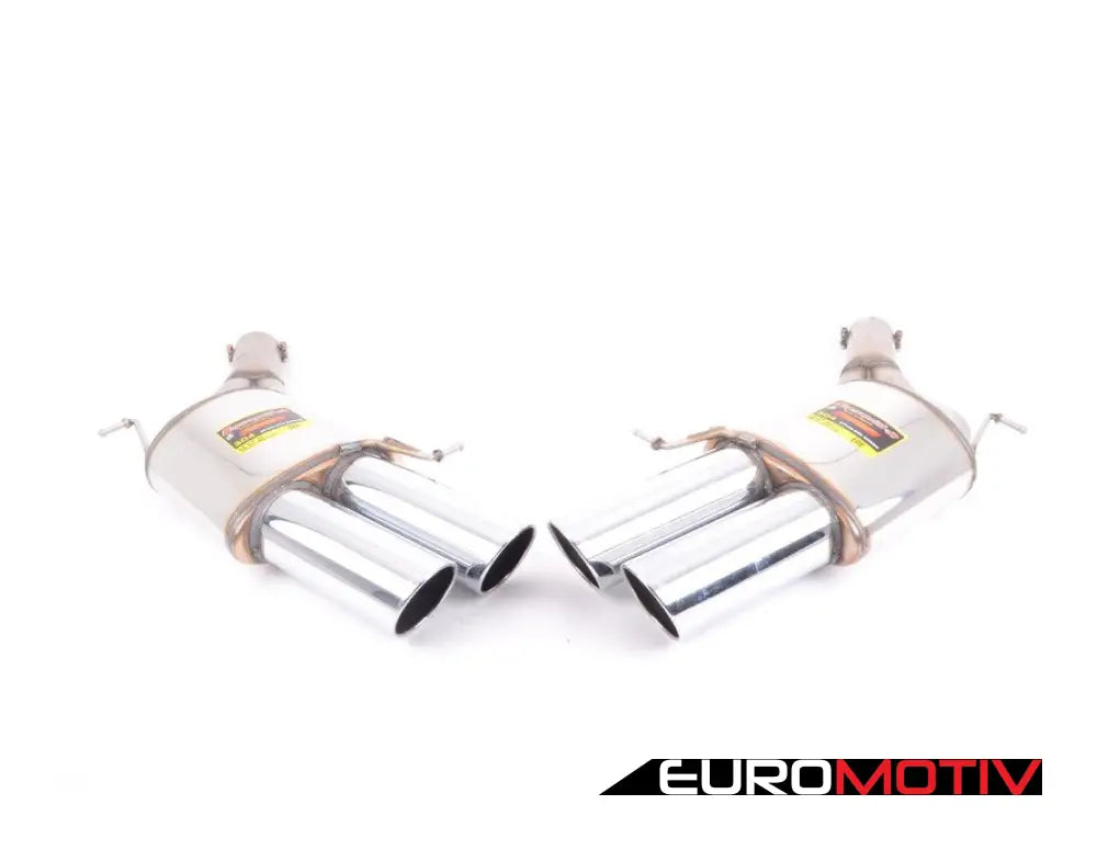 Supersprint Performance Muffler Set - Polished Stainless Tips