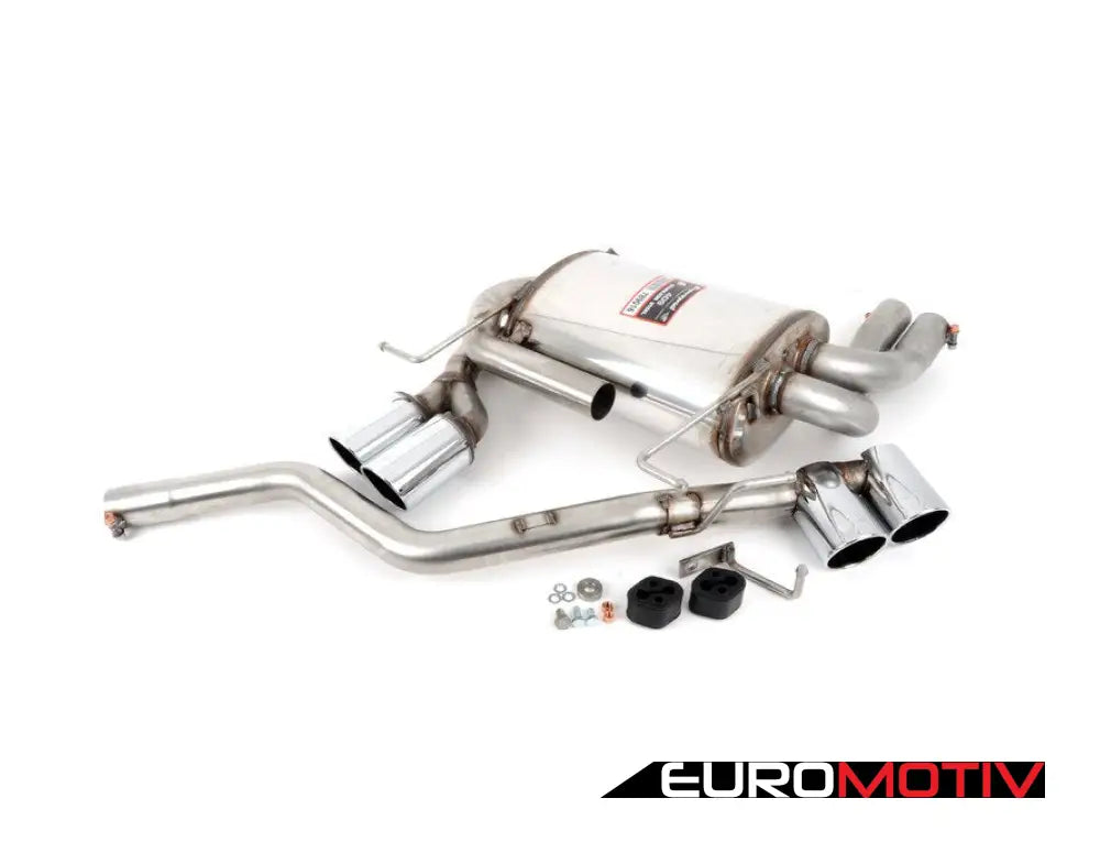 Supersprint Performance Muffler With Quad Tips