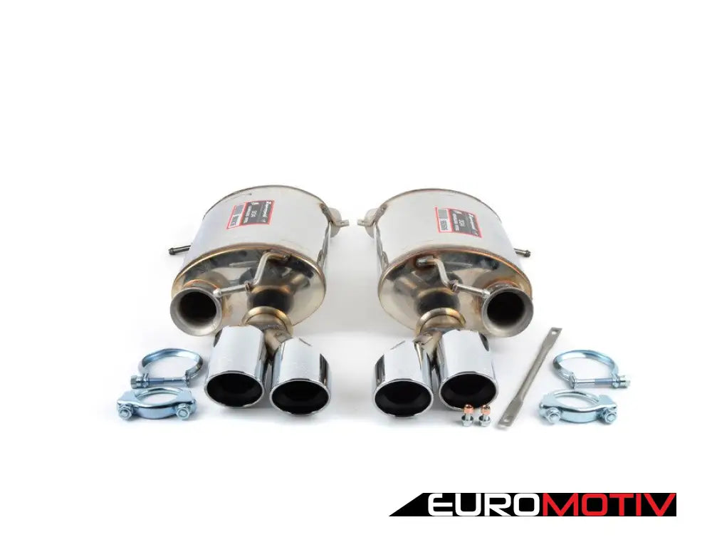 Supersprint Performance Mufflers (4X80Mm Tips)