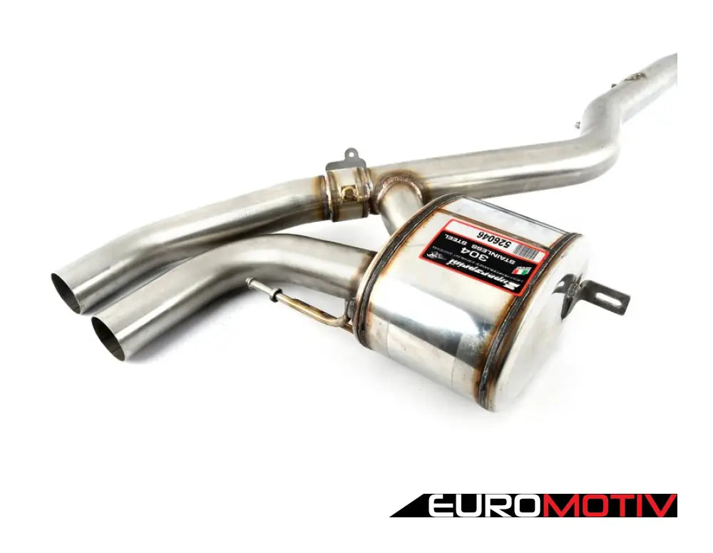 Supersprint Performance Valved Mufflers - Black Tips