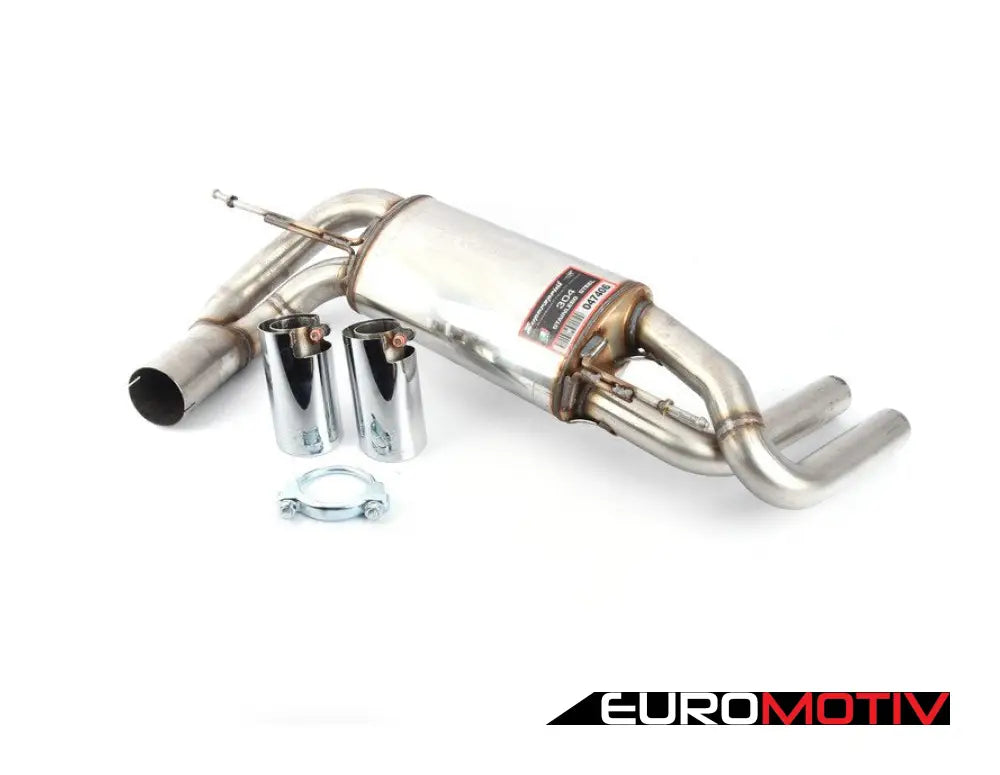 Supersprint Race Muffler (Twin Pipe Single Exit)