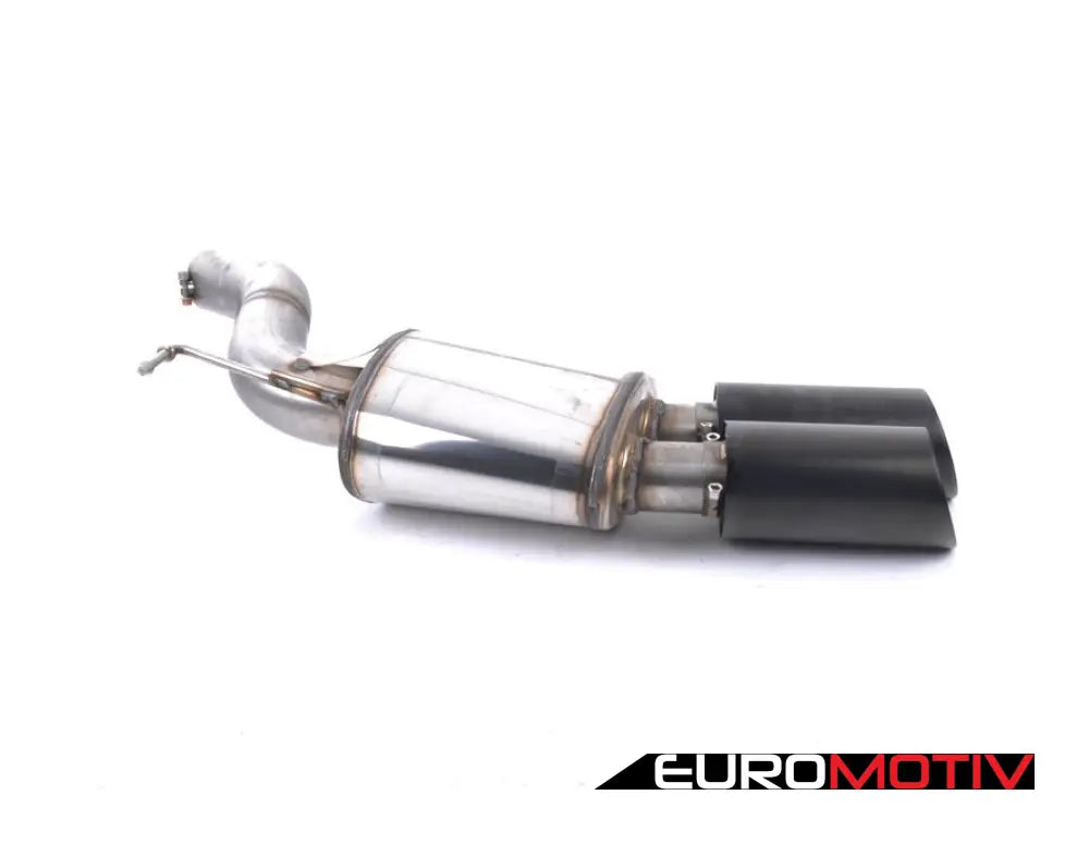 Supersprint Racing Muffler Set - Satin Black 4X100Mm Tips