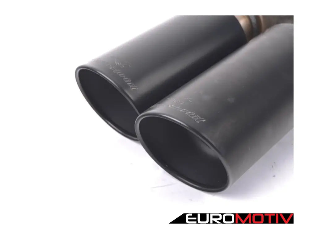 Supersprint Racing Muffler Set - Satin Black 4X100Mm Tips