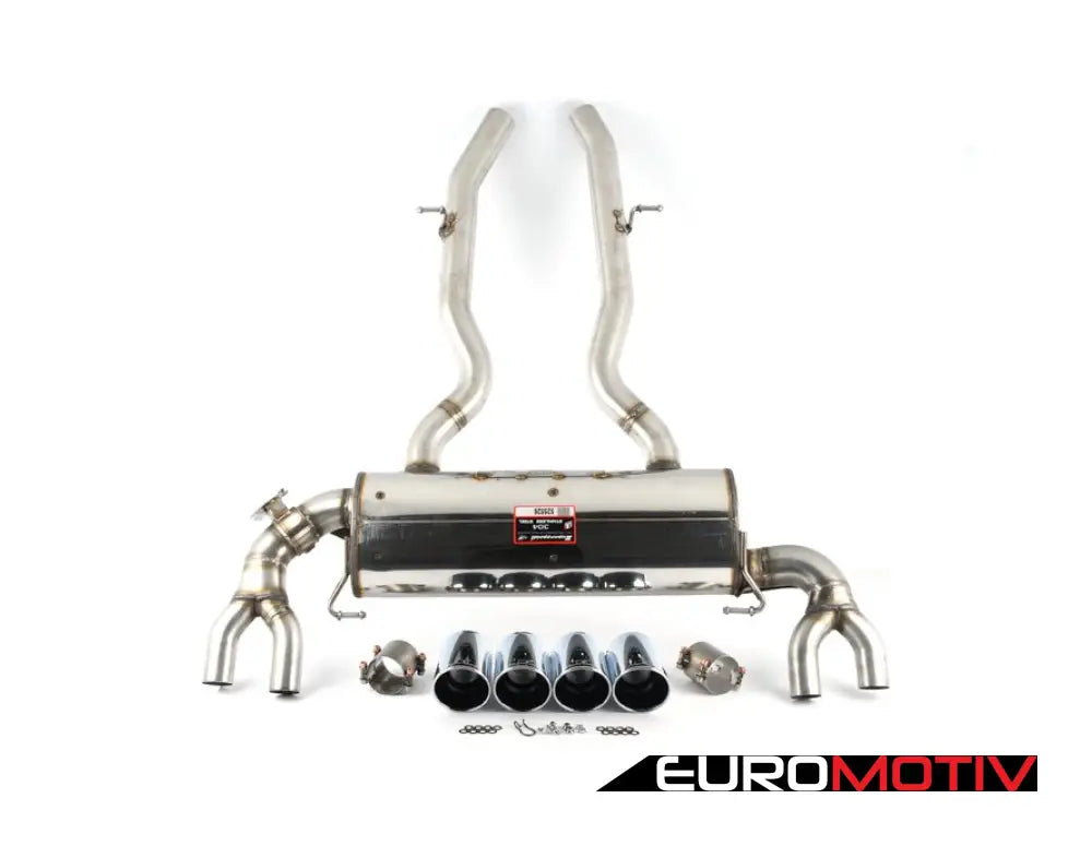 Supersprint Rear Exhaust - Twin 100Mm Tips W/ Valved