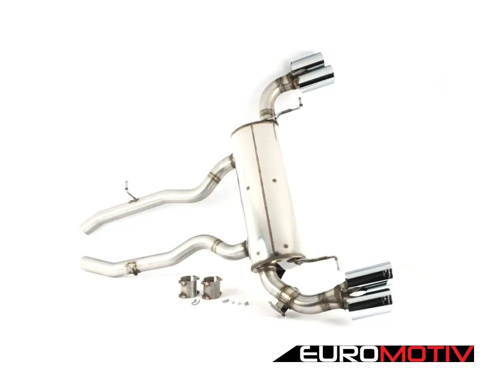 Supersprint Rear Exhaust - Twin 90Mm Tips W/ Valved