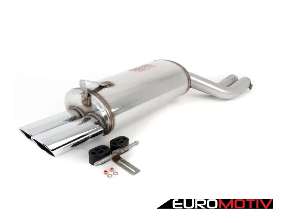 Supersprint Rear Mufflers - Dual Oval Tips