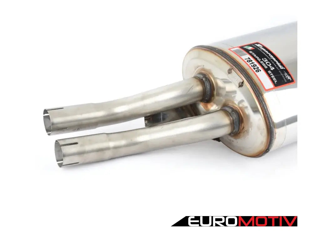 Supersprint Sport Muffler (45Mm) - Angled 76Mm Tips