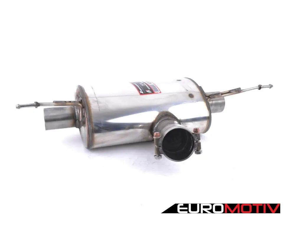 Supersprint Sport Valved Muffler - Polished Race Tips