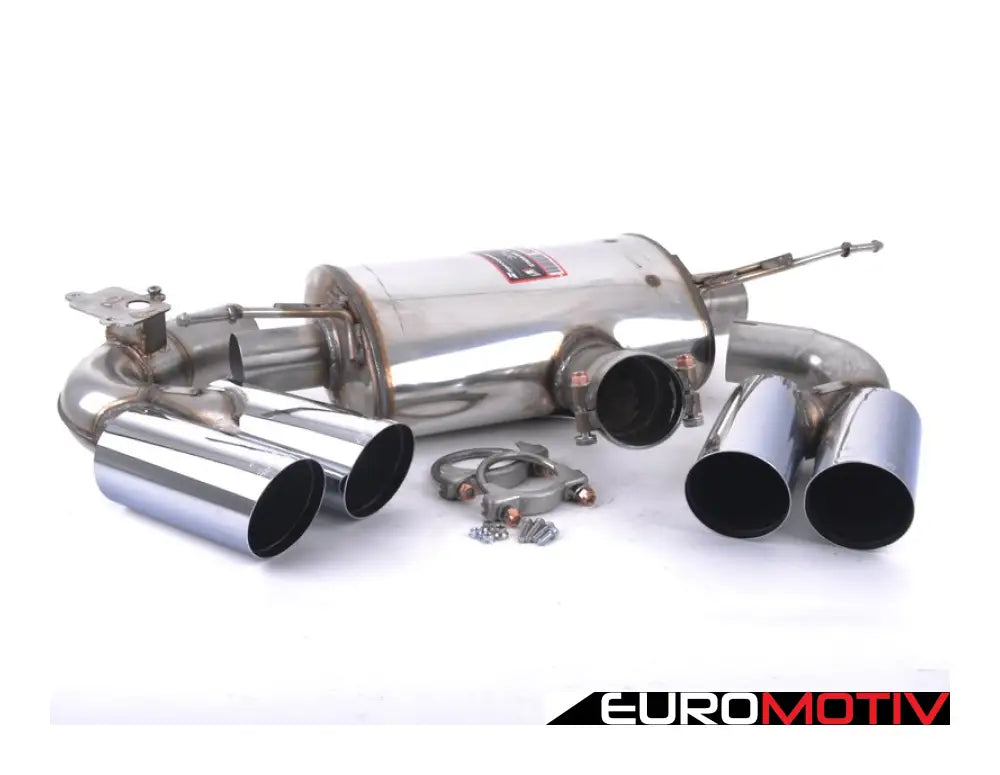 Supersprint Sport Valved Muffler - Polished Race Tips