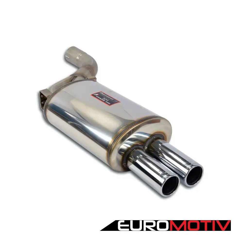 Supersprint Stainless Performance Muffler (2X76Mm)