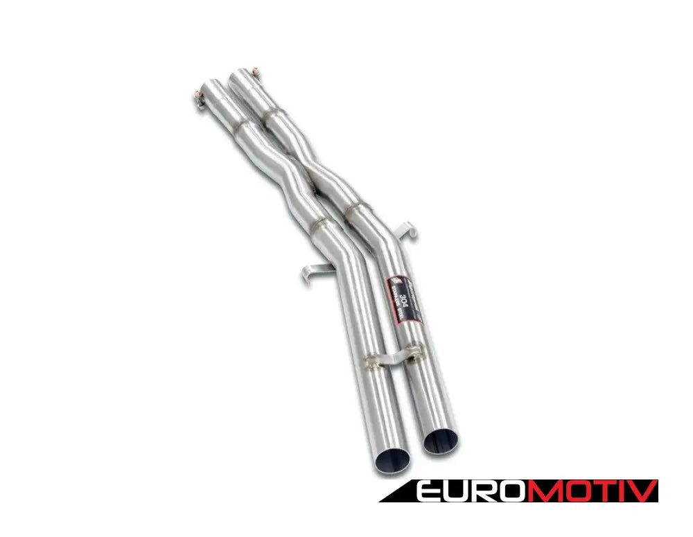 Supersprint Stainless Steel Center X-Pipe