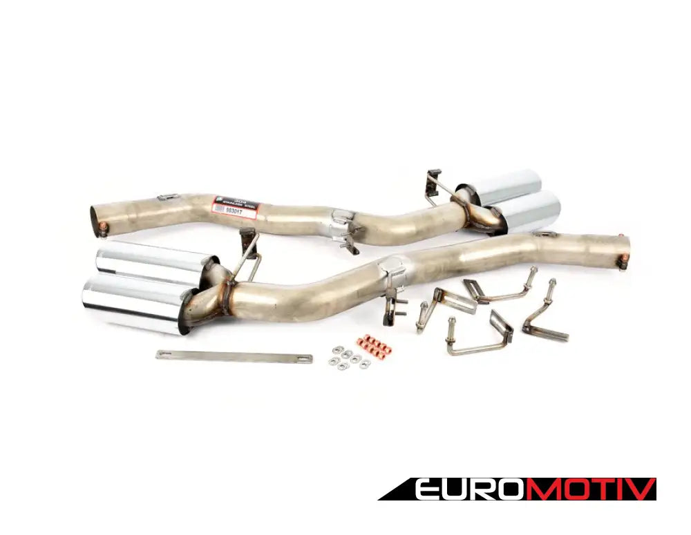 Supersprint Stainless Steel Muffler Delete Pipe (Ovular Design)