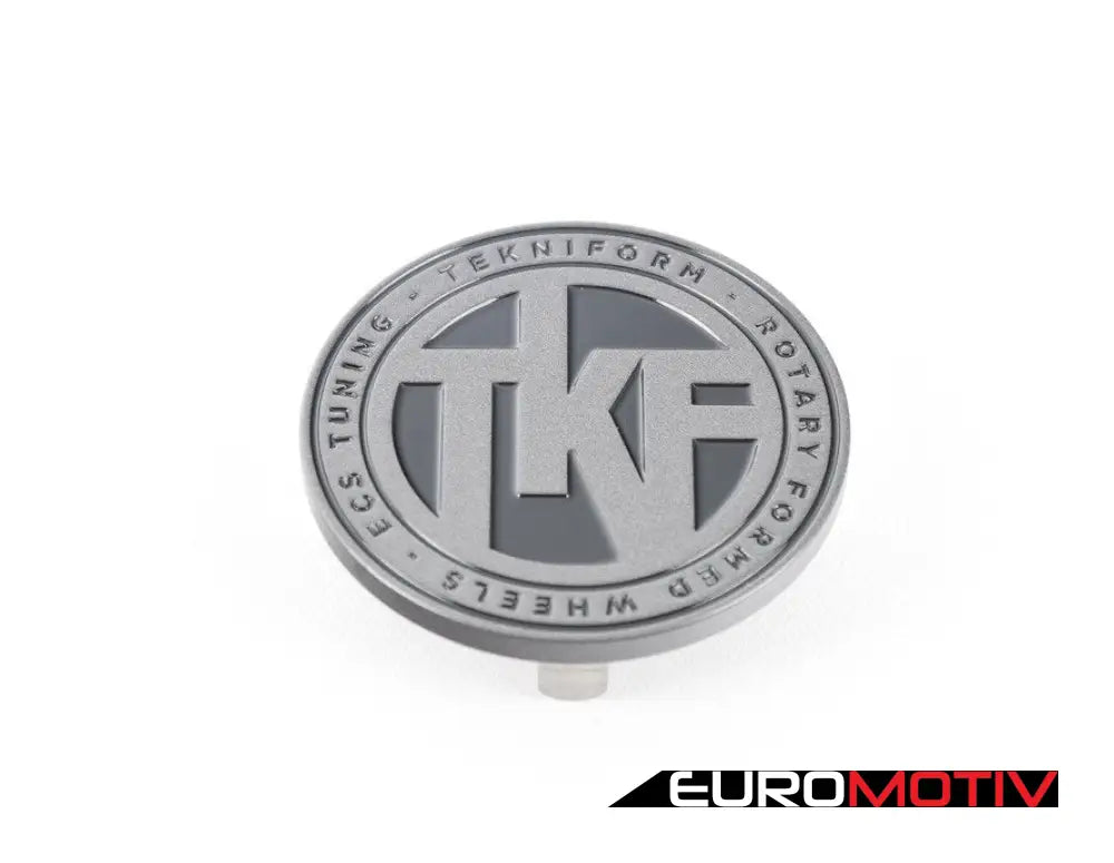 Tekniform Billet Center Cap - Gunmetal Priced Each