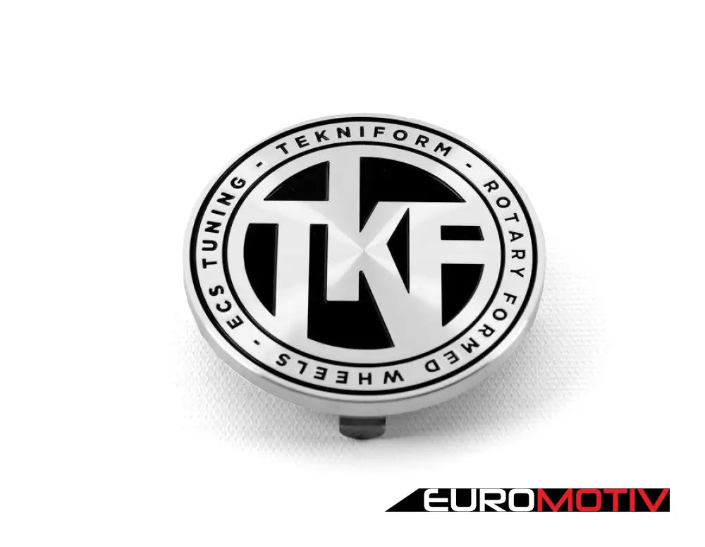 Tekniform Billet Center Cap - Machined Silver Priced Each