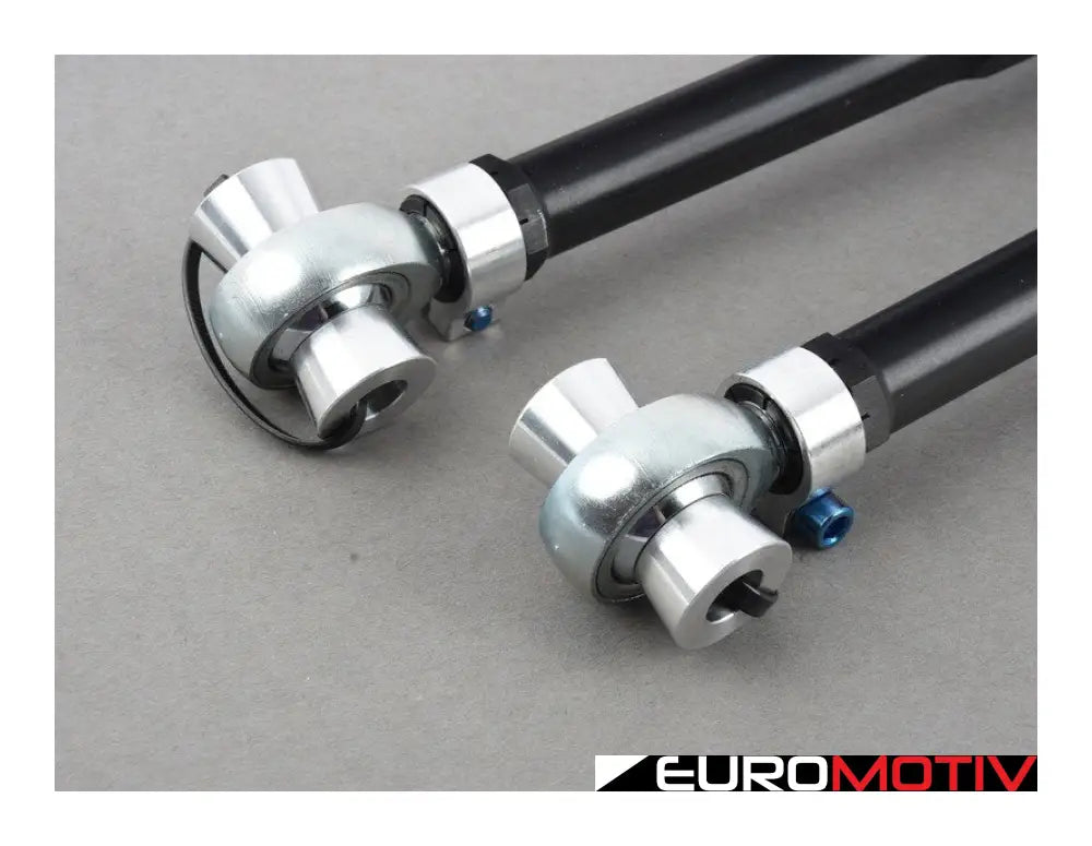 Titanium Series Adjustable Rear Toe Arms With Eccentric Lockout Kit - Pair