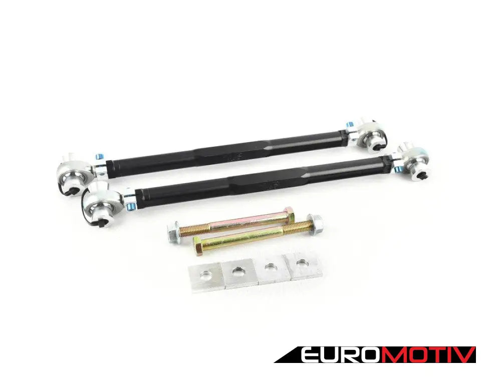 Titanium Series Adjustable Rear Toe Arms With Eccentric Lockout Kit - Pair