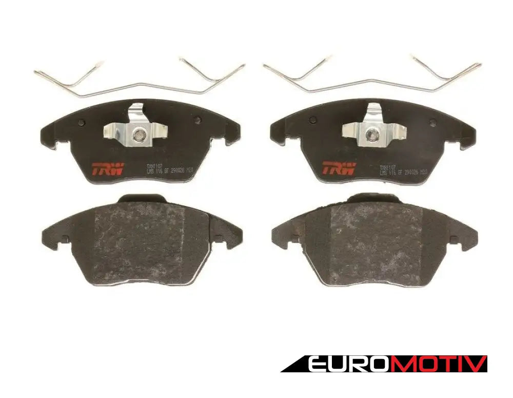 Trw Ultra Low-Metallic Front Brake Pad Set