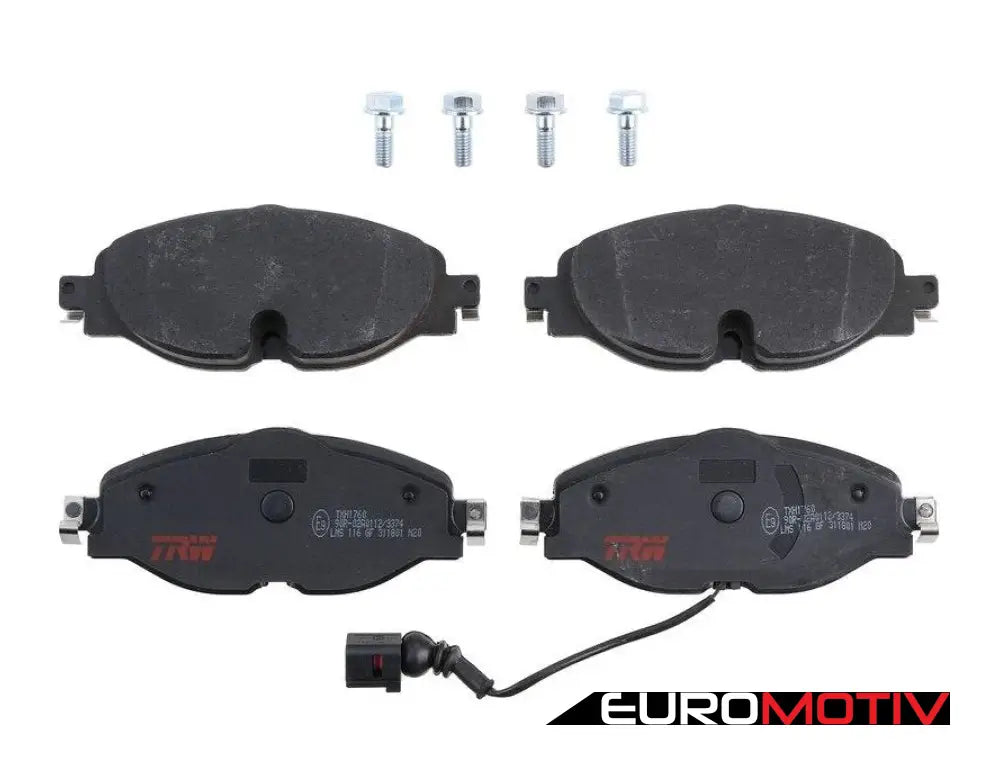 Trw Ultra Low-Metallic Front Brake Pad Set